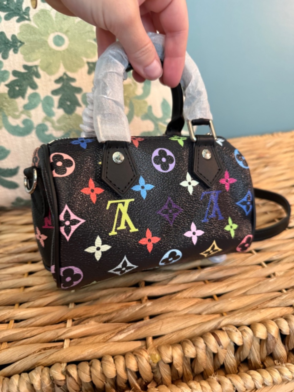 Black multicolor crossbody - Picture 8 of 8